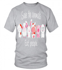 Save The Animals Eat People T shirt