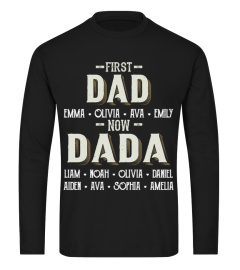 First Dad - Now Dada - Personalized names