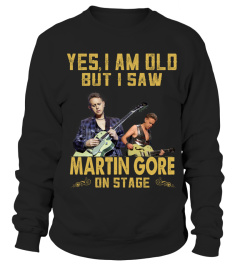 I SAW MARTIN GORE ON STAGE