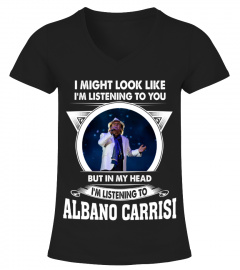 LISTENING TO ALBANO CARRISI