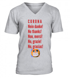 T-Shirt CORONA NEIN DANKE! CORONA TSCHÜSS!