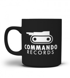 Commando Records Black Mug
