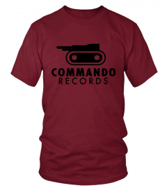 Commando Records Big Logo Light T-shirt