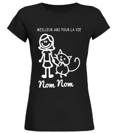Personnaliser meilleur ami pour la vie garçon et chat