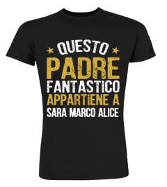 QUESTO PADRE FANTASTICO APPARTIENE A PERSONALIZZATO TSHIRT