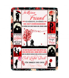Decke für Freund valentinsgrußtagesgeschenk Geburtstagsgeschenk für Freund Decke für die Liebe