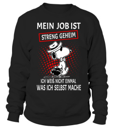 MEIN JOB IST STRENG GEHEIM ICH WEIB NICHT EINMAL WAS ICH SELBST MACHE