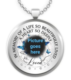 In Memory Of A Life So Beautifully Lived Necklace