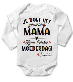 JE DOET HET GEWELDIG MAMA