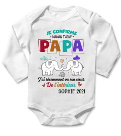 JE CONFIRME! MAMAN T'AIME PAPA