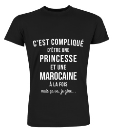 t shirt femme princesse Marocaine