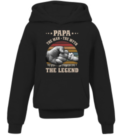 Papa the man the myth the legend t shirt