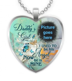 Daddy's Girl I Used To Be His Angel Necklace