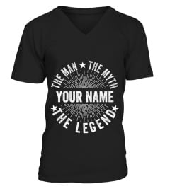 Custom name shirts - the man the myth the legend