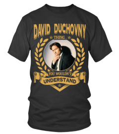 DAVID DUCHOVNY THING YOU WOULDN'T UNDERSTAND