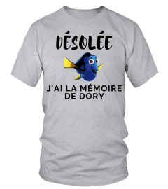 J'AI LA MÉMOIRE DE DORY