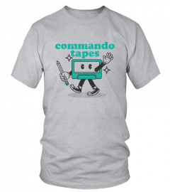 Commando tapes grey tee