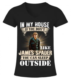 IN MY HOUSE IF YOU DON'T LIKE JAMES SPADER YOU CAN SLEEP OUTSIDE