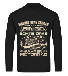 MANCHE OPAS SPIELEN BINGO ECHTE OPAS FAHREN MOTORRAD