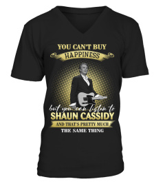 YOU CAN'T BUY HAPPINESS BUT YOU CAN LISTEN TO SHAUN CASSIDY AND THAT'S PRETTY MUCH THE SAM THING