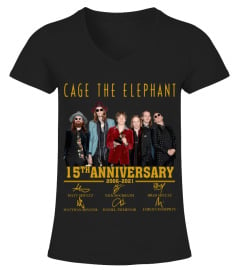 CAGE THE ELEPHANT 15TH ANNIVERSARY