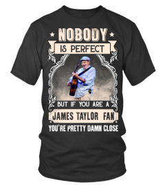 NOBODY IS PERFECT BUT IF YOU ARE A JAMES TAYLOR FAN YOU'RE PRETTY DAMN CLOSE