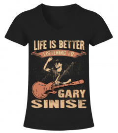 LIFE IS BETTER LISTENING TO GARY SINISE