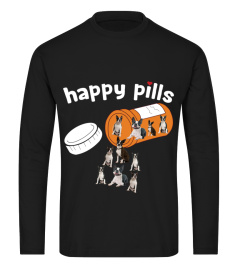 Boston Terrier happy pills T-shirt