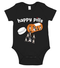 Boston Terrier happy pills T-shirt