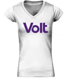 Organic Volt T-Shirt (White, V-neck, Woman)