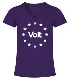 Starry Volt T-Shirt (Purple, V-neck, Woman)