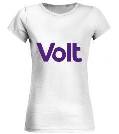 Volt T-Shirt (White, Round neck, Woman)