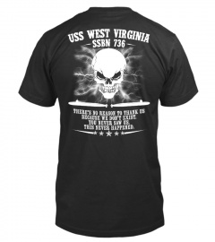 USS West Virginia (SSBN-736) T-shirt