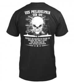 USS Philadelphia (SSN-690)  T-shirt