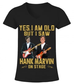 I SAW HANK MARVIN ON STAGE