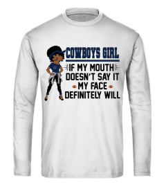 COWBOYS SHIRT FOR REAL FANGIRL