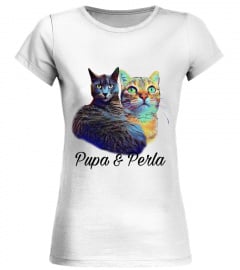 Personal t-shirt per pupa e perla