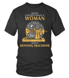 I'm a woman with a sewing machine