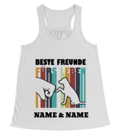 Beste freunde fürs leben " Name & Name" - Dogs