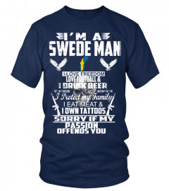 PROUD TO BE A SWEDE MAN