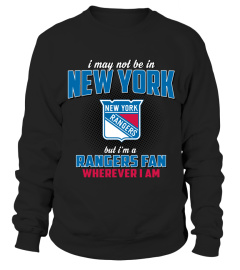 New York Rangers - I may not be in 