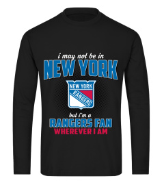 New York Rangers - I may not be in 