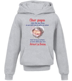 Cher papa Cette Fete des Peres Je serai blotti dans le ventre de maman