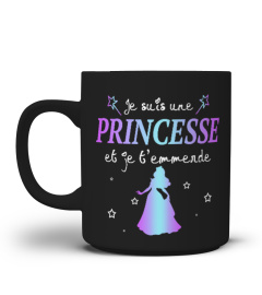 JE SUIS UNE PRINCESSE MUG MOI PERSO