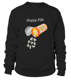 Happy pills with Bichon Frise