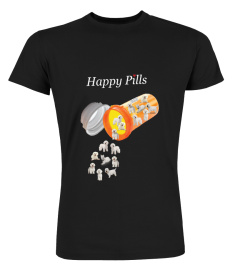 Happy pills with Bichon Frise