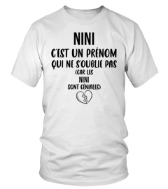 Nini c'est prénom qui ne s'oublie pas ( car les nini sont géniales ) - Edition Limitée