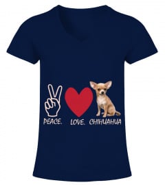 Chihuahua peace shirt