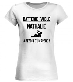Batterie faible Nathalie a besoin d'un apéro ! - Edition Limitée
