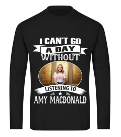 I CAN'T GO WITHOUT LISTENING TO AMY MACDONALD